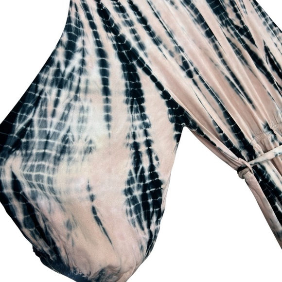 Young Fabulous & Broke Tie-Dye Maxi Wrap Jillian Dress Women Size Medium - Picture 6 of 10
